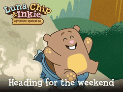 Happy Chip Almost The Weekend GIF