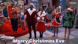 Happy Christmas Eve That Girl LayLay GIF