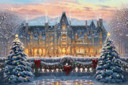 Happy Christmas Harry Christmas Castle GIF
