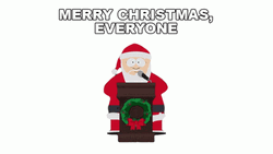 Happy Christmas Harry Everyone From Santa GIF