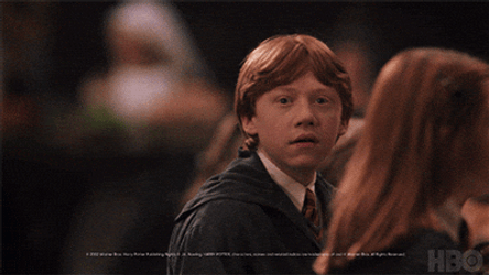 Happy Christmas Harry Potter Ron Weasely Cute Smile GIF