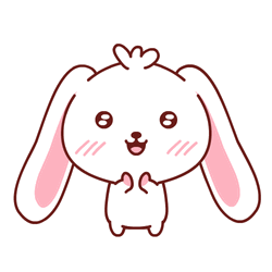 Happy Clap BluesBear Rabbit GIF