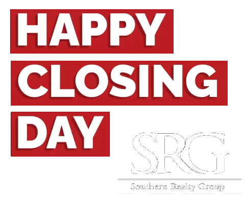 Happy Closing Day Sign Sticker