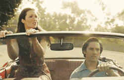 Happy Couple Road Trip GIF