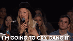Happy Crying Emotional Girl  GIF