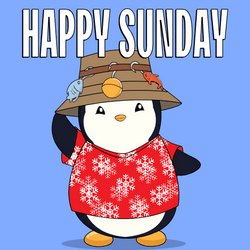 Happy Cute Sunday Penguins GIF