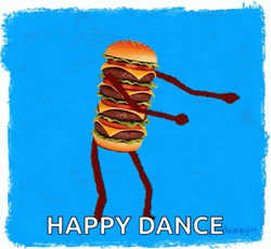 Happy Dance Burger Mountain GIF