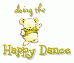 Happy Dance Cute Bear