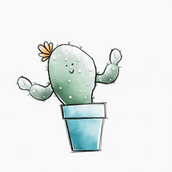 Happy Dancing Cactus Plant