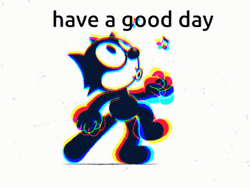Happy Day Felix The Cat GIF