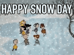 Happy Day Snowy Saturday GIF