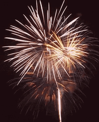 Happy Diwali Fireworks Background GIF