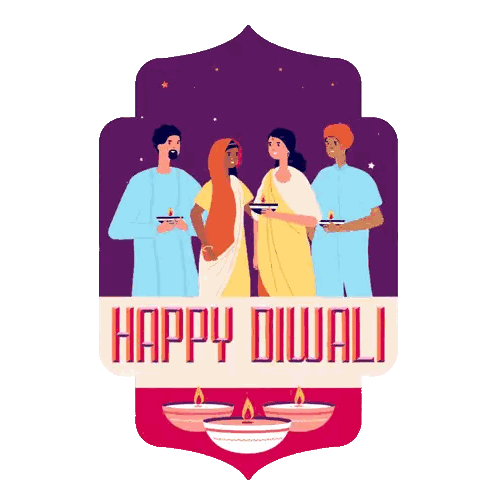 Happy Diwali Group Sticker