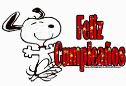 Happy Dog Birthday To You Snoopy GIF