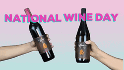 Happy Drinking National Wine Day GIF