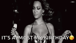Happy Early Birthday It's Almost Singer Beyoncé GIF