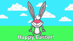 Happy Easter Crazy Bunny Hop