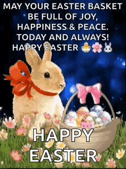 Happy Easter Easter Bunny GIF