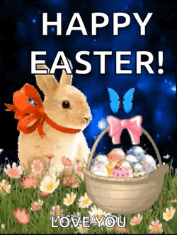 Happy Easter Easter Bunny GIF