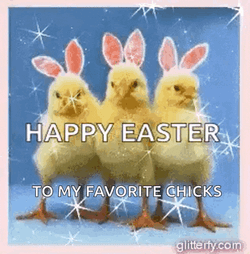 Happy Easter Sparkles GIF