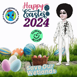 Happy Easter Sunday 2024 Save Our Wetlands GIF