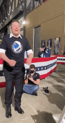 Happy Elon Musk Jumping Celebration GIF