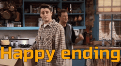 Happy Ending Baby Chandler Joey Friends GIF