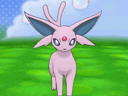 Happy Espeon Feeling The Moment  GIF