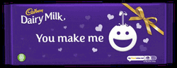Happy Face Love Cadbury Chocolate GIF