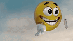 Happy Face Naughty Emoji GIF