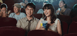Happy Faces Enjoying Nimona Movie GIF
