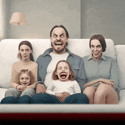 Happy Family Crazy Happy Family GIF
