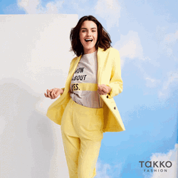 Happy Fashion Model Dancing GIF