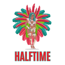 Happy Fat Tuesday Half Time GIF