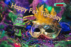 Happy Fat Tuesday Masquerade GIF