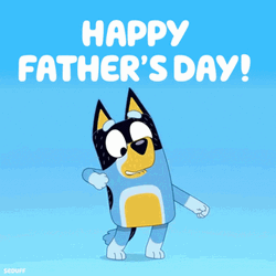Happy Father's Day Bluey GIF
