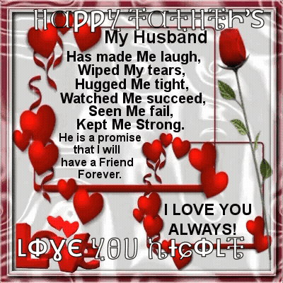 Happy Father's My Husband GIF