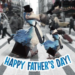 Happy Fathers Day Brother Dodo Australia Pedestrian Lane GIF