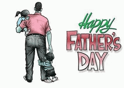 Happy Fathers Day Brother Taking Care Of Children GIF