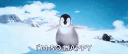 Happy Feet Mumble Im So Happy GIF