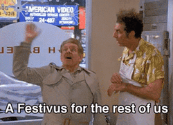 Happy Festivus Jerry Stiller GIF