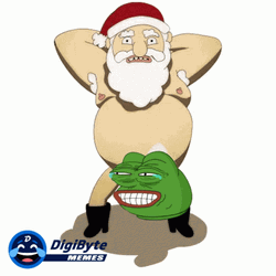 Happy Festivus Santa Dancing GIF