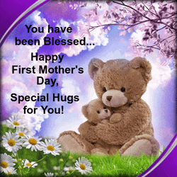 Happy First Mothers Day Special Hugs For You GIF