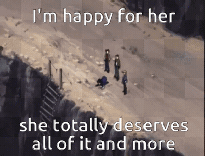 Happy for Her She Deserves It All