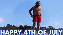 Happy Fourth Funny American Guy GIF
