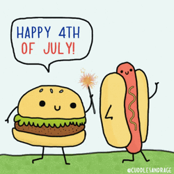Happy Fourth Keep Your Buns Safe GIF