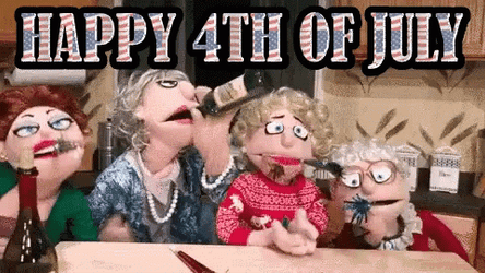 Happy Fourth Of July Golden Girls GIF
