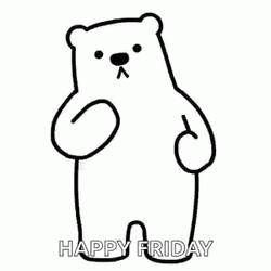 Happy Friday Bear Dance GIF