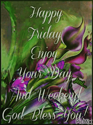 Happy Friday Enjoy Your Day GIF
