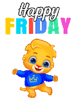 Happy Friday Friday Fri Day Sticker GIF